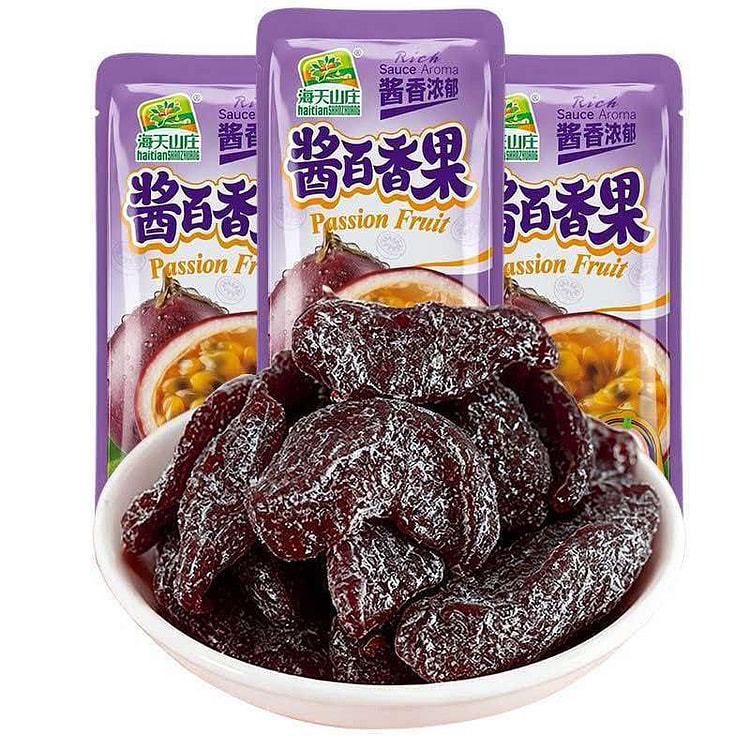 海天山庄酱百香果16g*3包酸甜蜜饯果脯下午茶零食 48 克