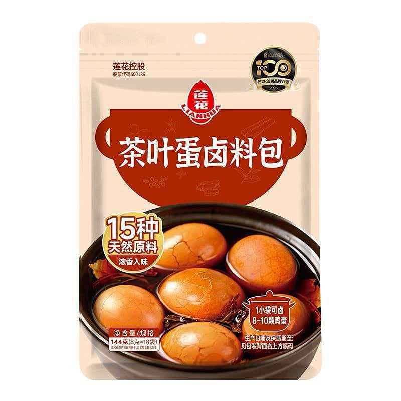 Lianhua Tea Egg Spice Bag 144g 144 g*18 counts