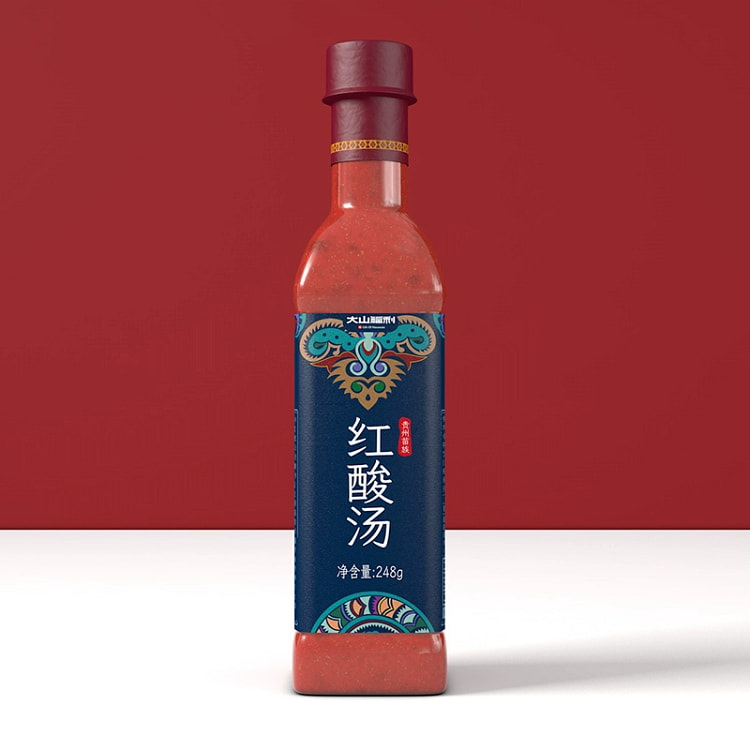 大山福利 贵州凯里红酸汤248g*1瓶