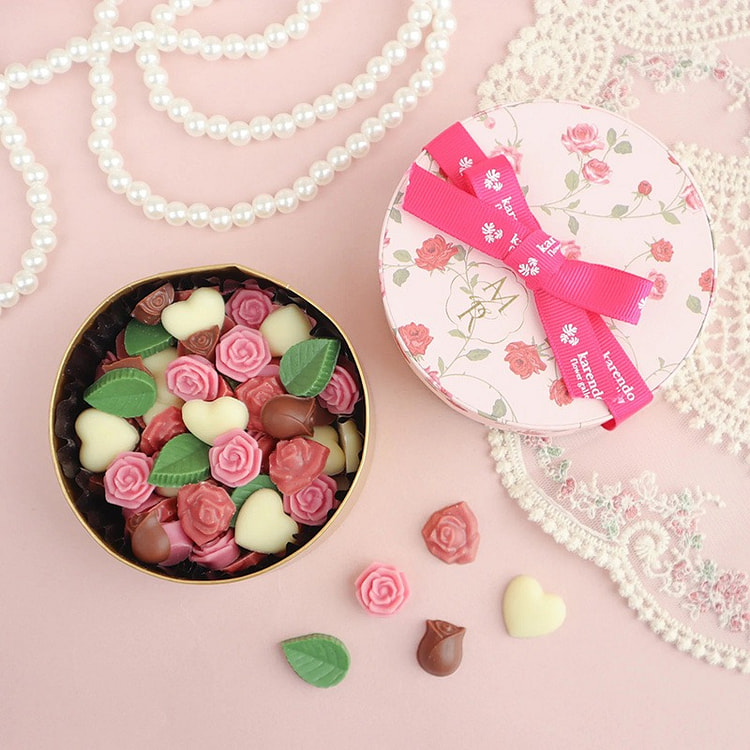 Karendo Rose Chocolate Gift Set(Mini Rose & Berry)
