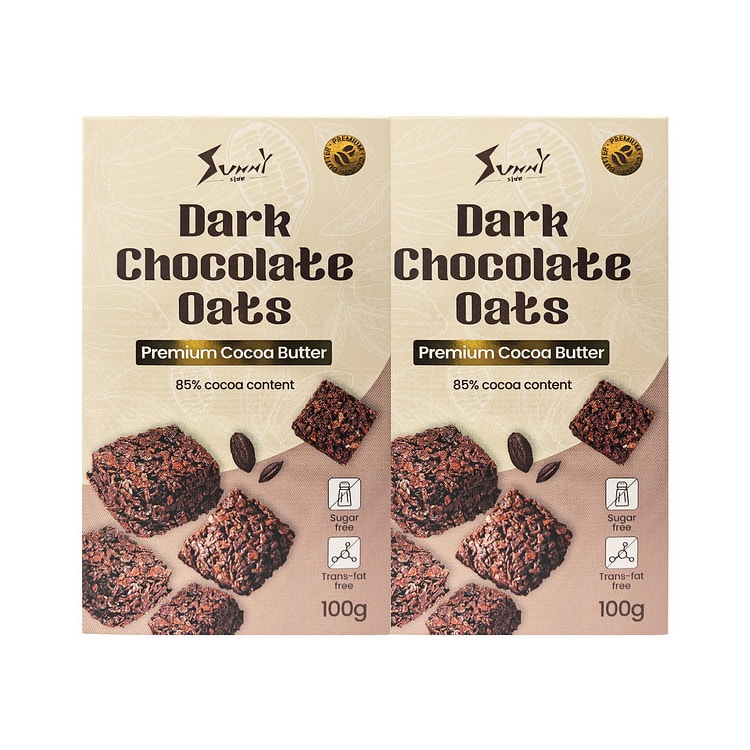 阳光黑巧克力燕麦球 2 包装 105 克*2 包