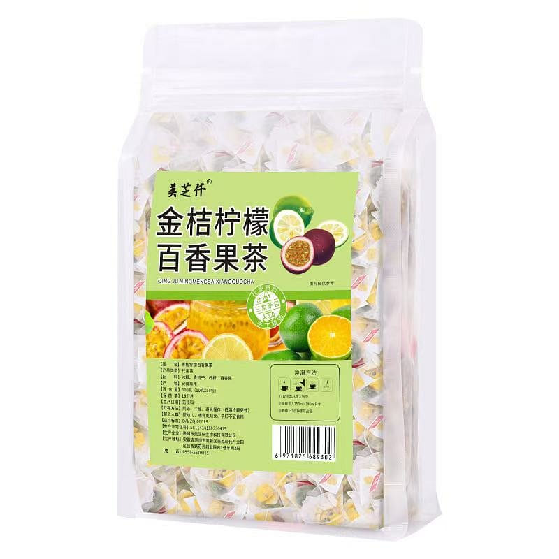 Kumquat Lemon Passion Fruit Tea Summer Drinks 150 g