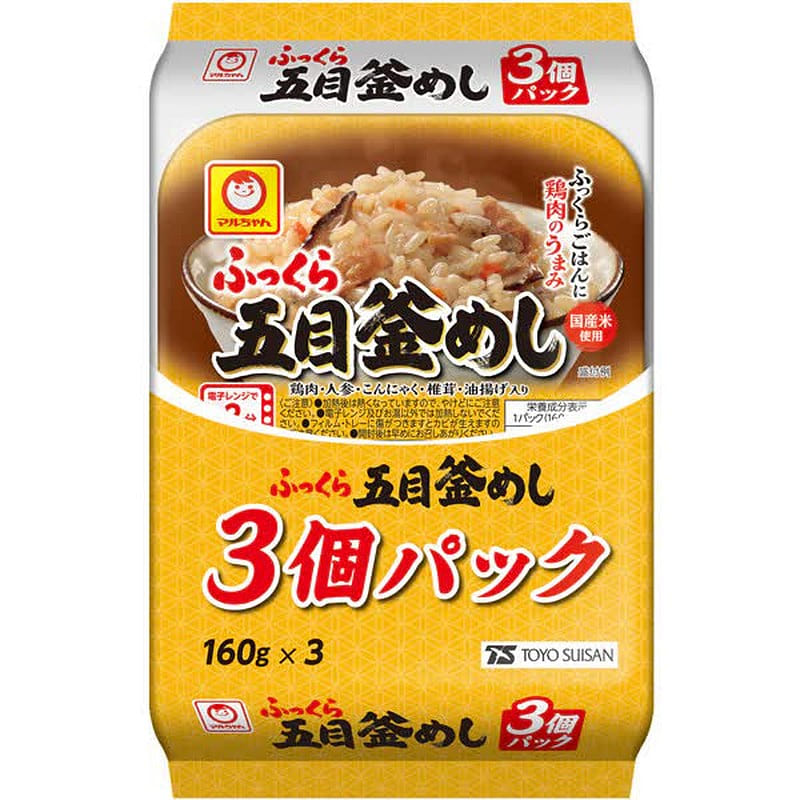 Maruchan Fluffy Gomoku Kamameshi 160g*3 1 each