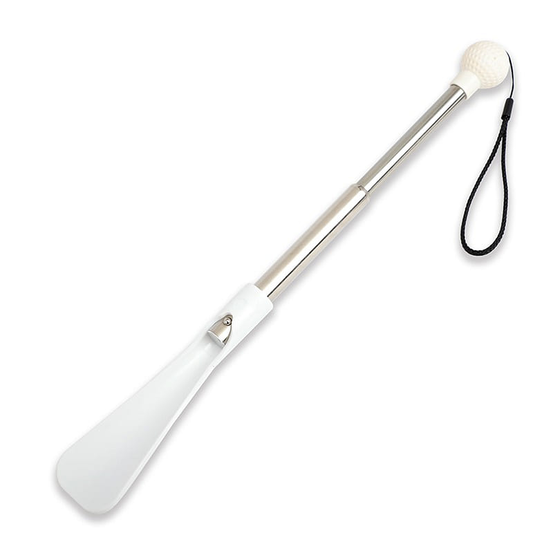 Shoe Lifter Shoe Puller Stainless Steel Retractable Long Handle Shoe Wearer 1 count