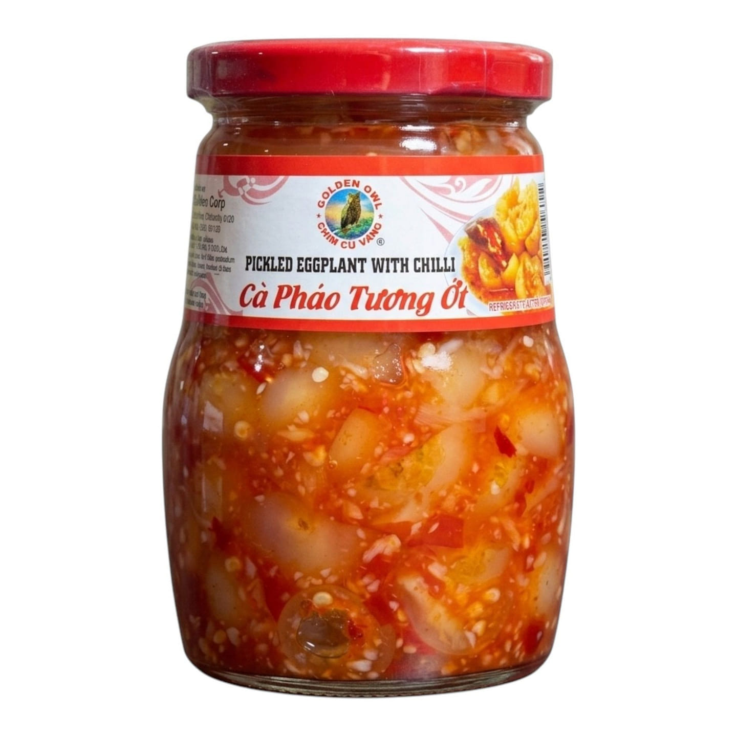 Pickled Eggplant with Chilli Ca Phao Tuong Ot 400 g