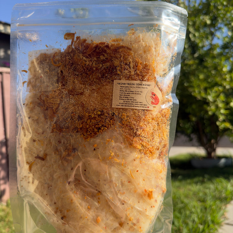 Bánh Tráng Tôm Hành nhà MY ANG FOOD 1 gói