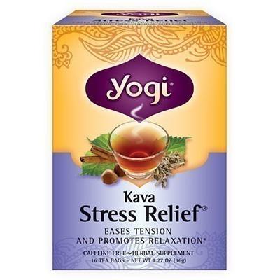 Yogi Kava Stress Relief Tea, 16 tea bags 16 count