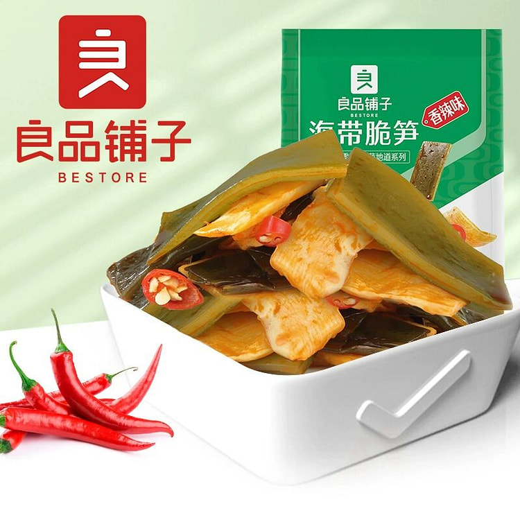 良品铺子海带脆笋160g*2