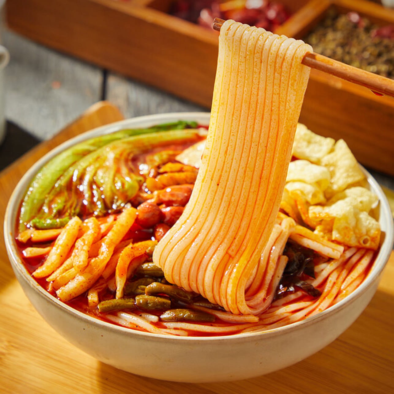 HUIXUN River Snail Rice Noodle 320g 1 count