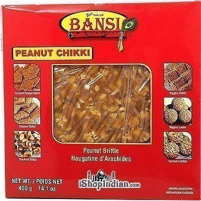 Bansi Peanut Jaggery Chikki – Peanut Brittle, 14.1 oz box 14.1 oz