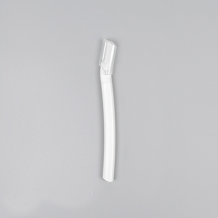 Eyebrow Razor Safety Guard Short Type White 1 each