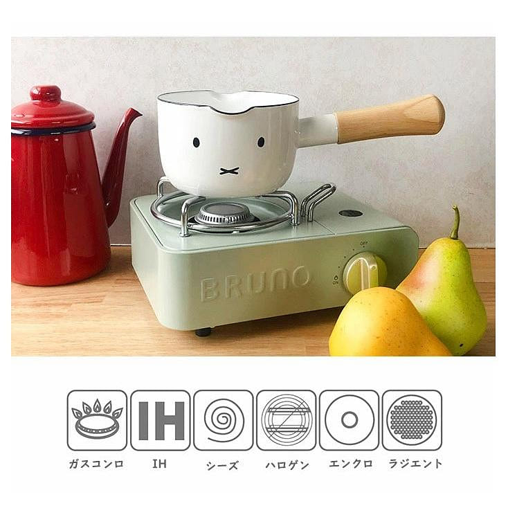FUJIHORO miffy enamel milk pot 1 each