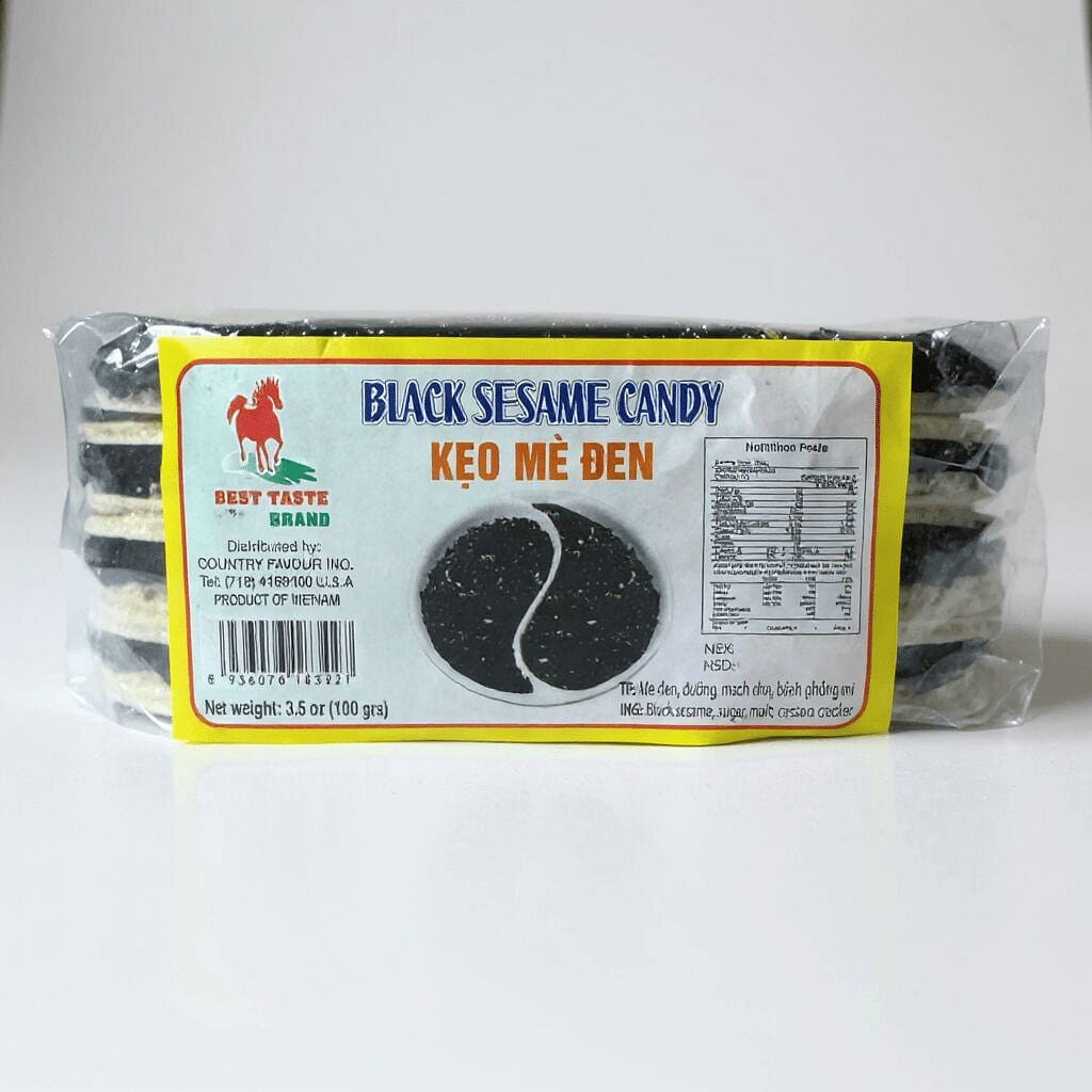 Black Sesame Candy – Keo Me Den 100 g