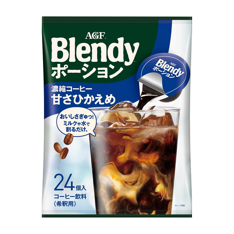 AGF Blendy 浓缩微糖咖啡液体胶囊 24枚