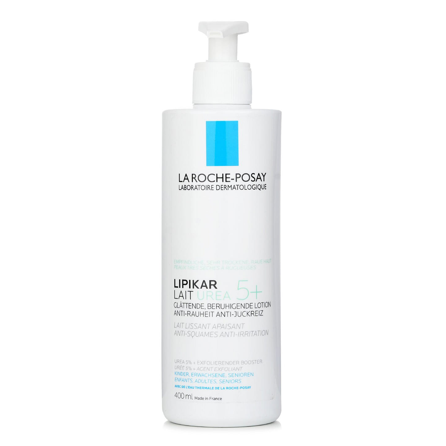 La Roche Posay Lipikar Lait Urea 5+ Smoothing Soothing Lotion (Anti-Flaking & Anti-Irritation) 400ml/13.5oz 400 ml