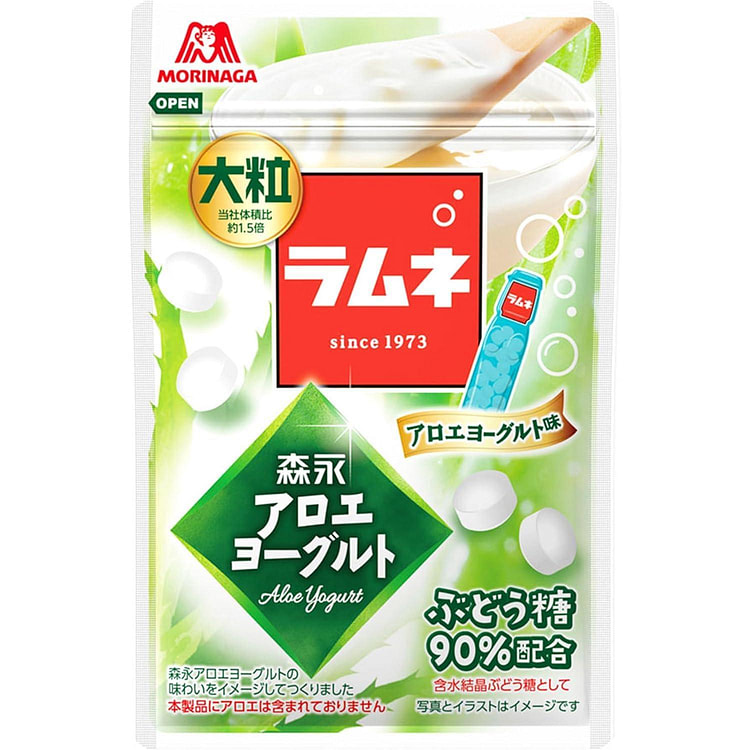 MORINAGA 90% Marble Soda Aloe Yogurt Candy 32G