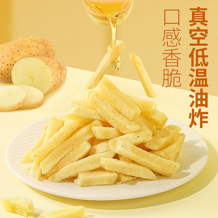 良品铺子薯片蜂蜜黄油味薯条100g*1袋网红零食小吃