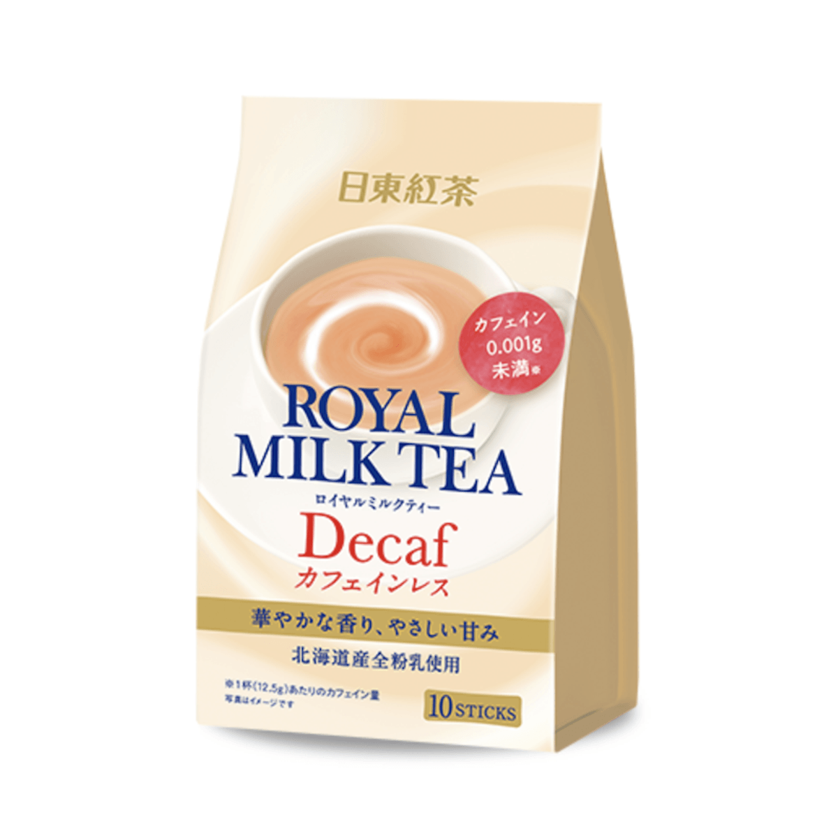 NITTOU BLACK TEA Decaf Milk 136g 8 sticks 1 each