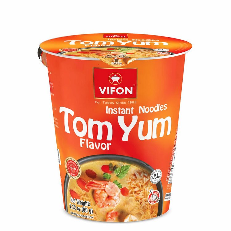 [1-CUP] VIFON Tom Yum Flavor Instant Noodle 2.12 oz (min 3)