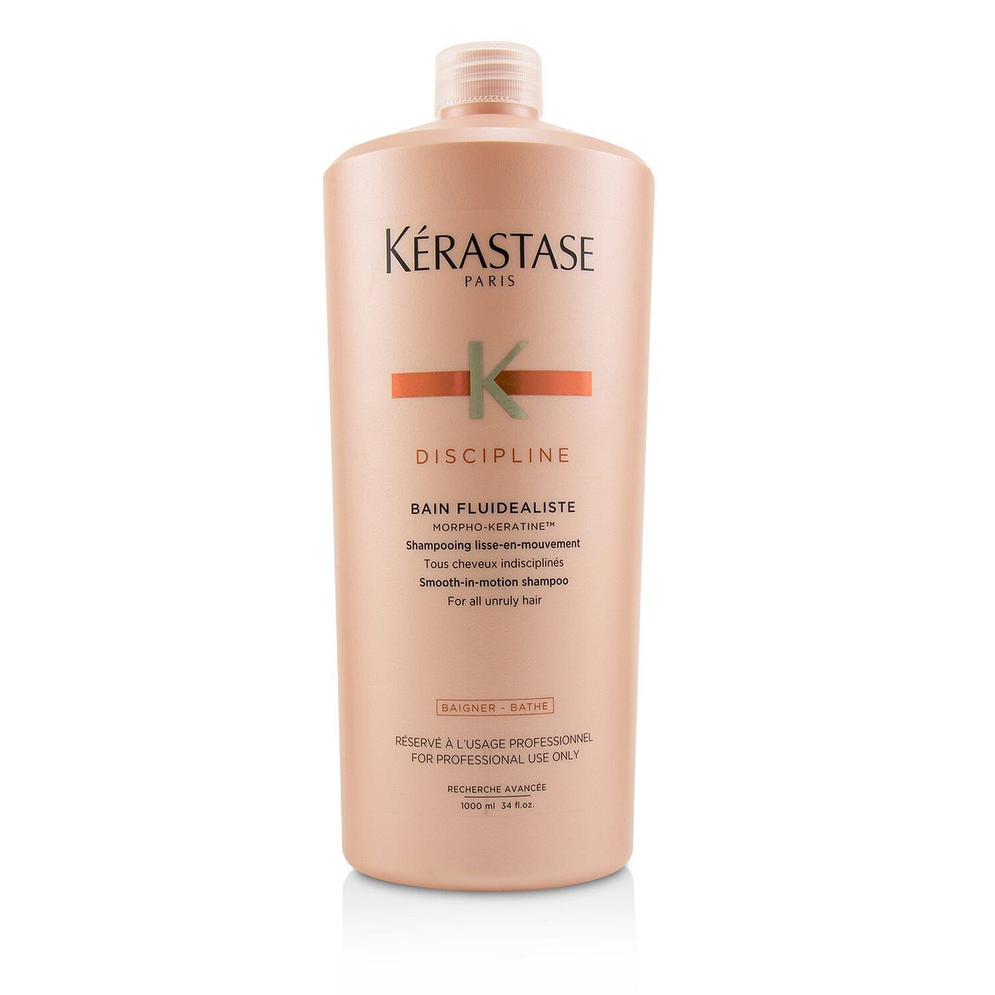 Kerastase Discipline Bain Fluidealiste Smooth-In-Motion Shampoo (For All Unruly Hair) E1023100 1000 ml
