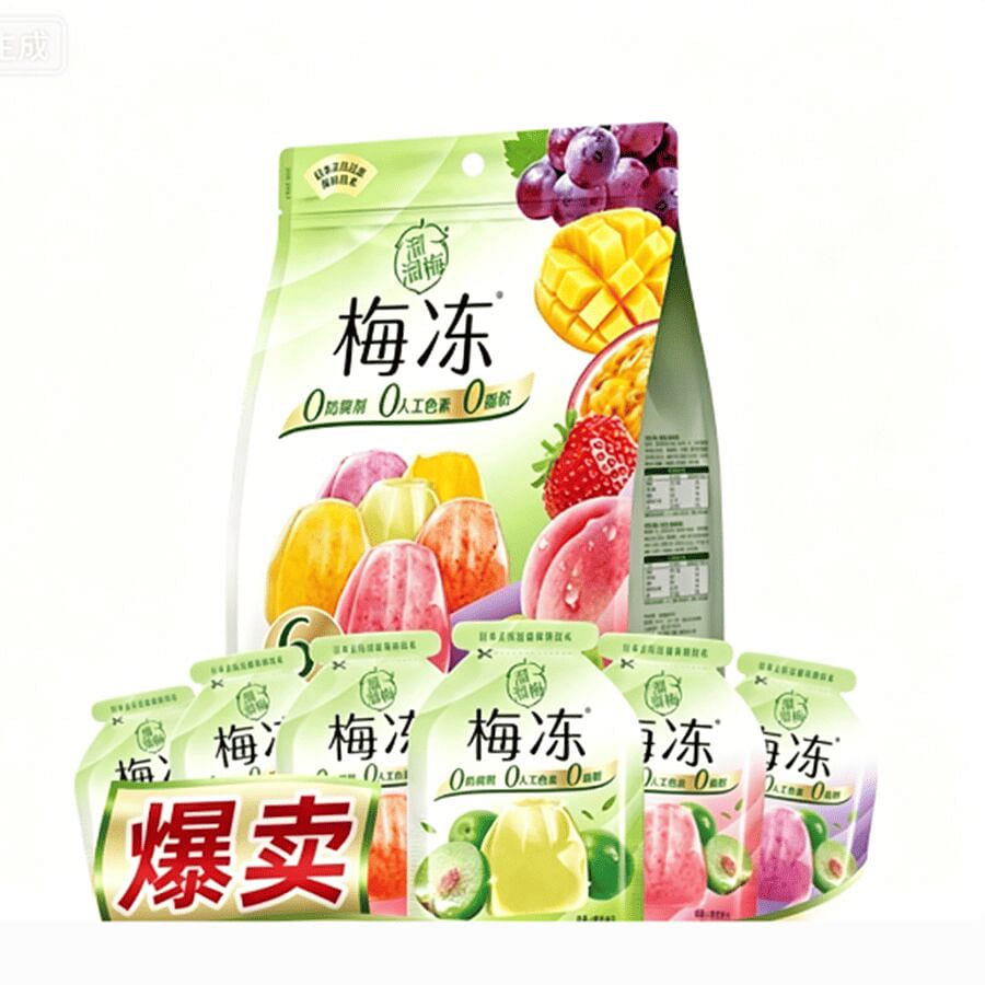 Yo-yo plum natural plum jelly 400g*1 bag. 400 g