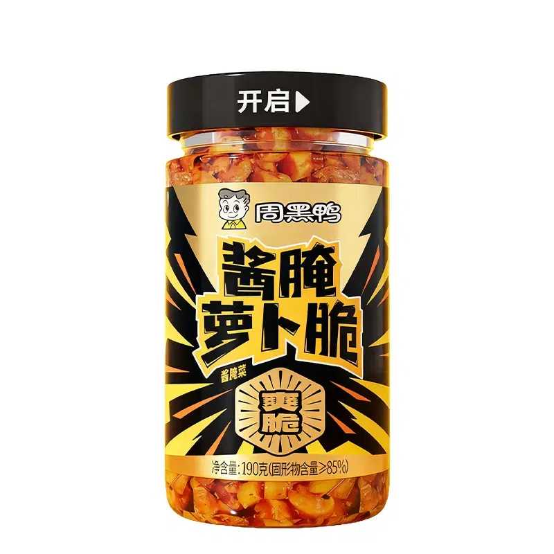 Zhou Hei Ya Sauce-marinated Radish Sweet and Spicy 190 g