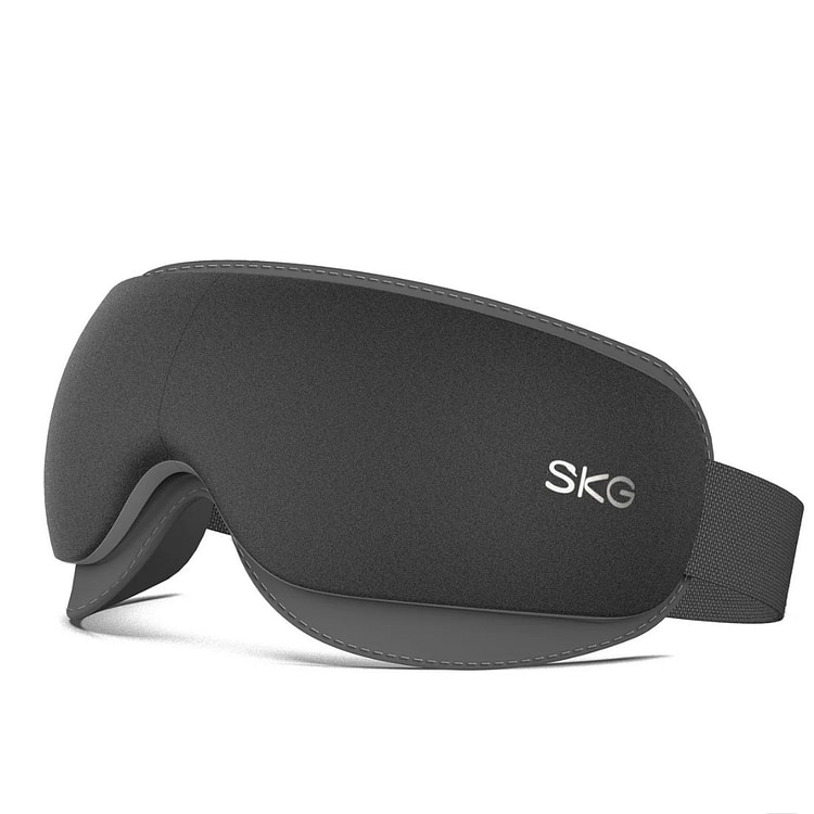 SKG Heated Portable Eye Massager (Gray) 1 count