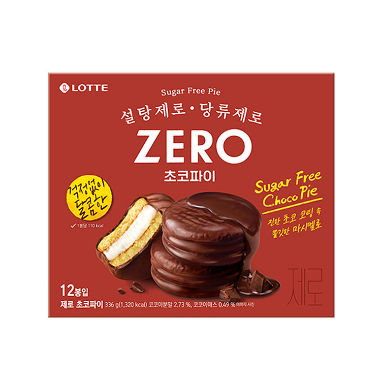 Lotte Zero Choco Pie12p 336g