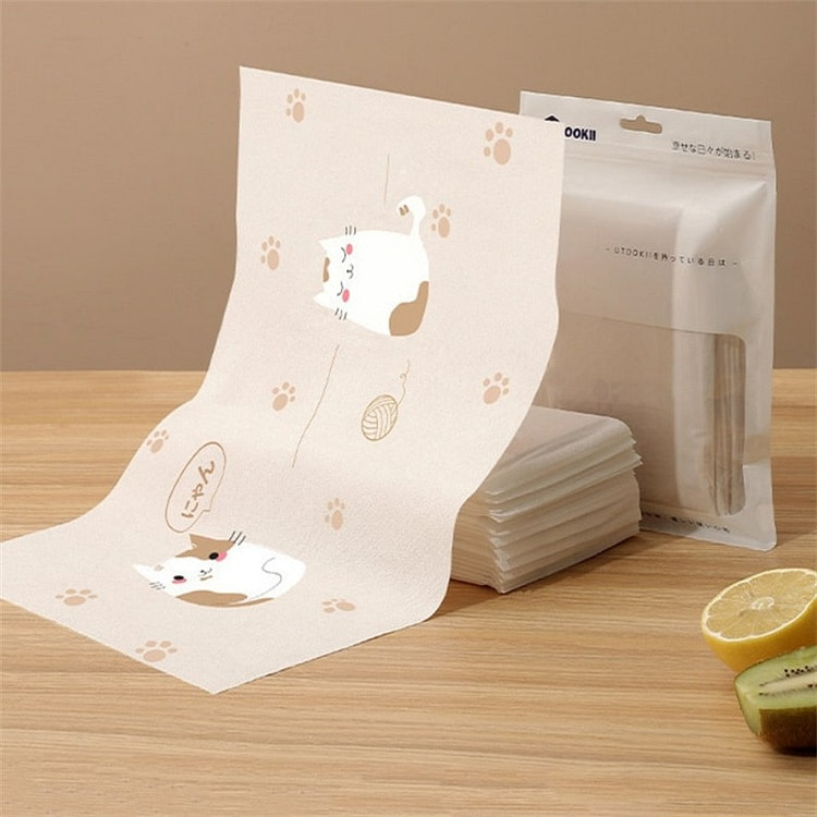 一次性餐垫家用婴幼儿食品级防水 米白色10个装 1 份