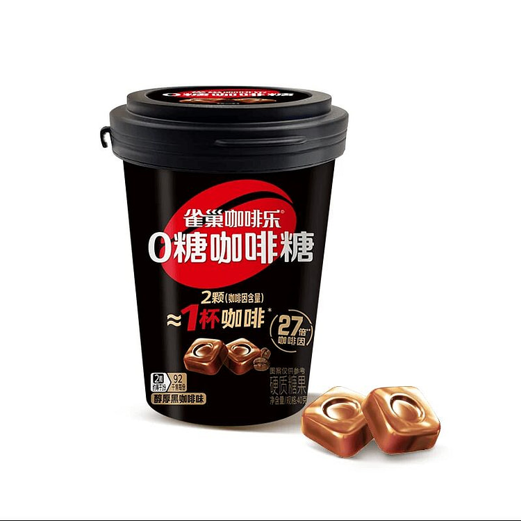 雀巢咖啡糖厚黑咖啡味40g 40 克