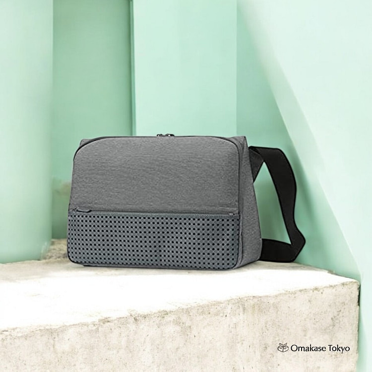 HirakuPCBag 三角形笔记本电脑单肩包灰色 1000 克