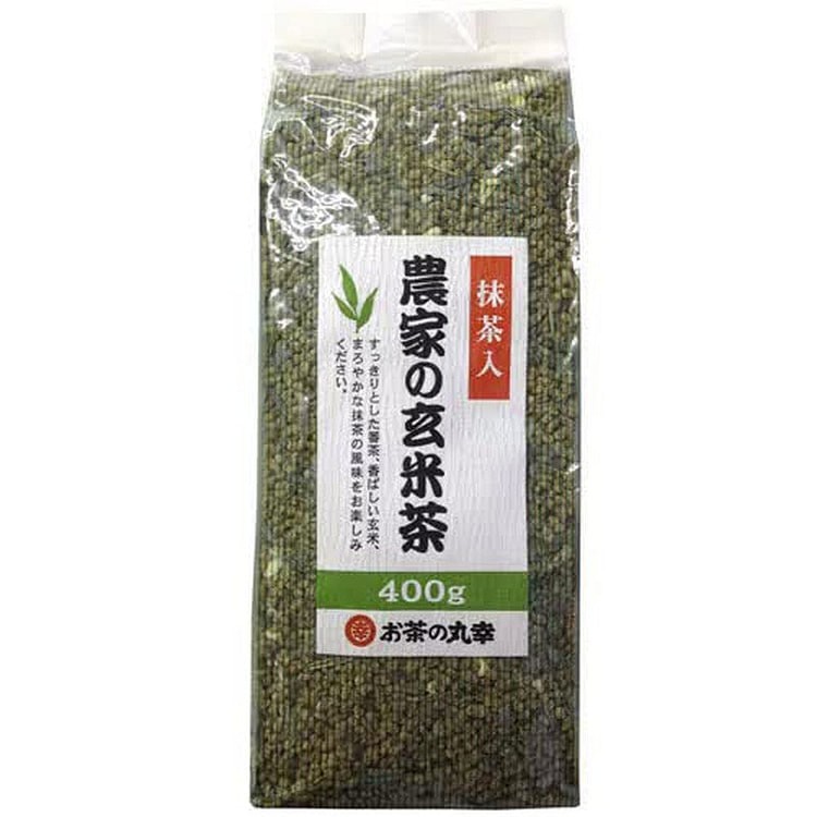 Marukou Brown Rice Tea with Matcha 400g 1 each