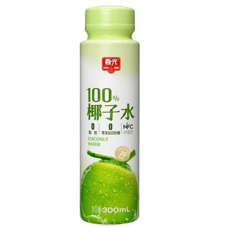 春光100%椰子水1瓶 海南0添加饮品