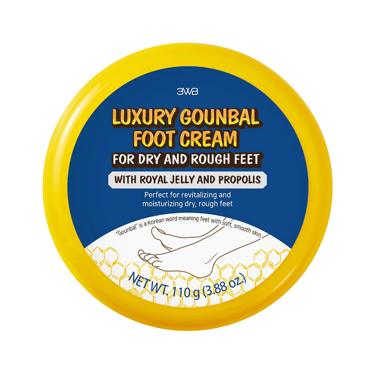 3WB Luxury Gounbal Foot Cream Royal Jelly (110g) 3 count