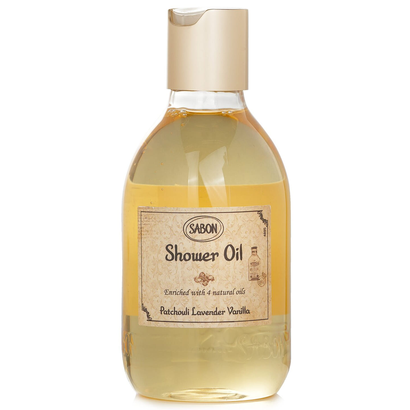 Sabon 沐浴油 - 廣藿香薰衣草香草(塑膠瓶裝) 300ml/10.5oz 300 毫升