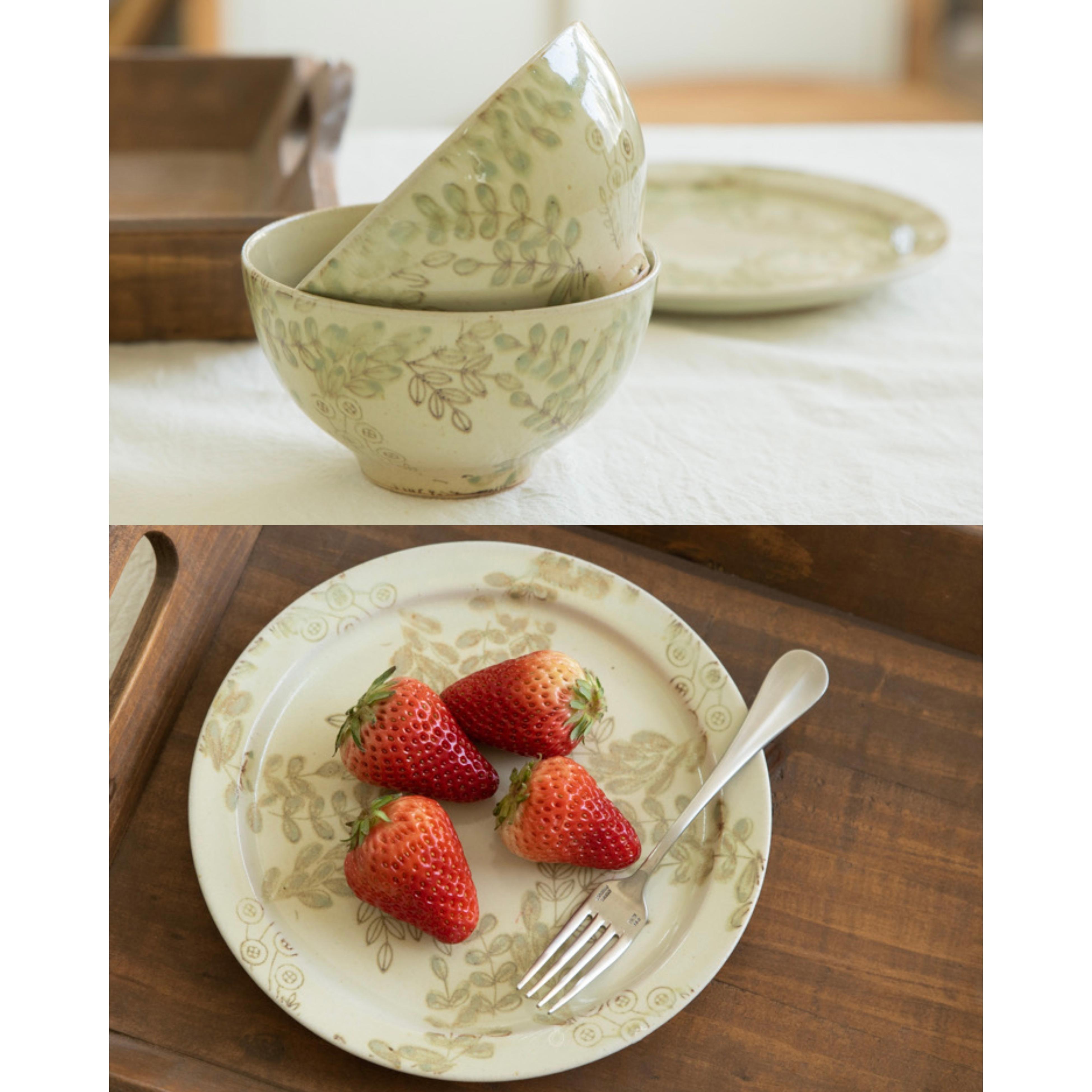 Arita ware Leaf Style Light Weight Plate 1 count