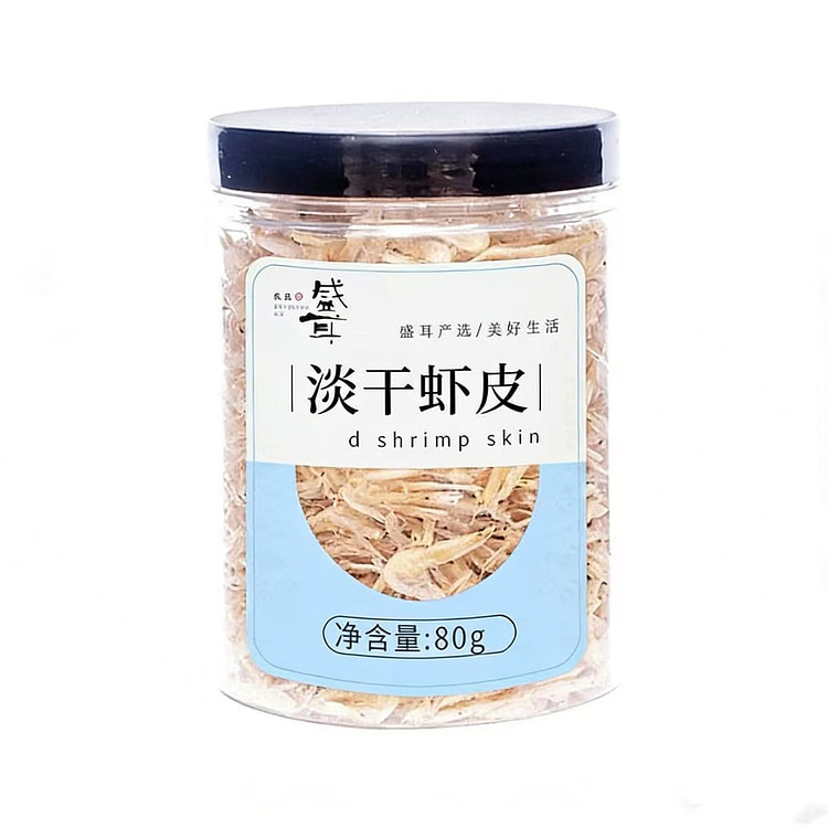 1 jar of light dried shrimp skin with 80g