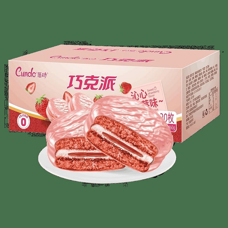 【唇动】草莓派夹心蛋糕230g 230 克