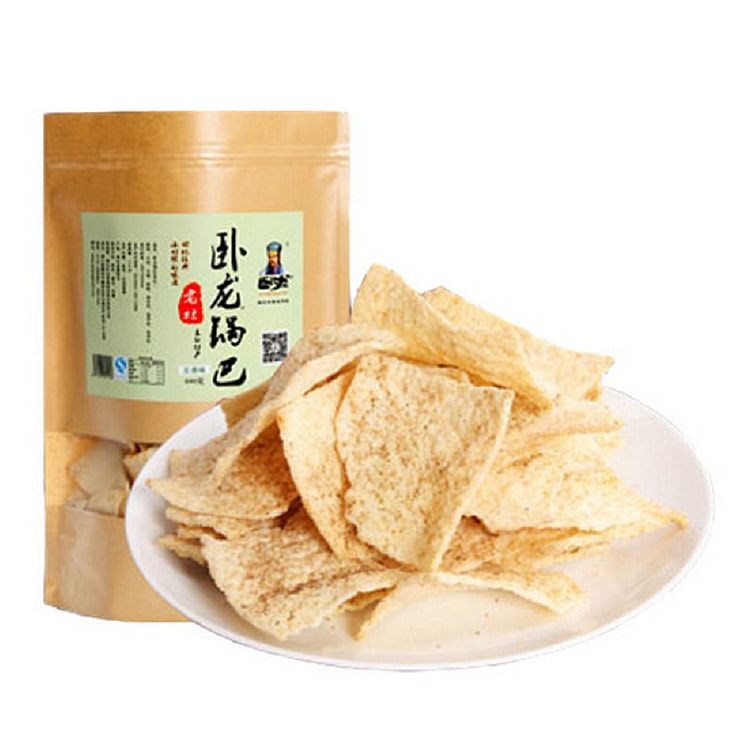 卧龙 锅巴 五香味400g