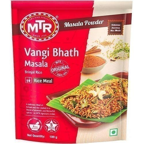 MTR Vangibhath Powder / Brinjal Rice, 3.5 oz pouch 3.5 oz