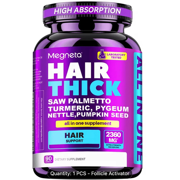 90 Counts Hair Supplements for Women | 1 bottle
