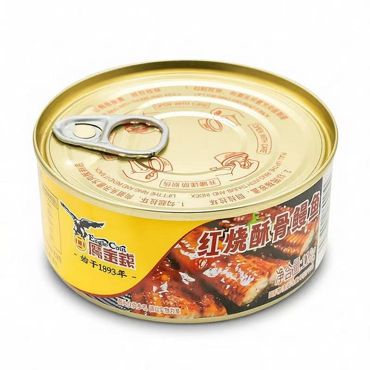 Eagle Money Braised Crispy Bone Eel 118g*1 Can 1 each
