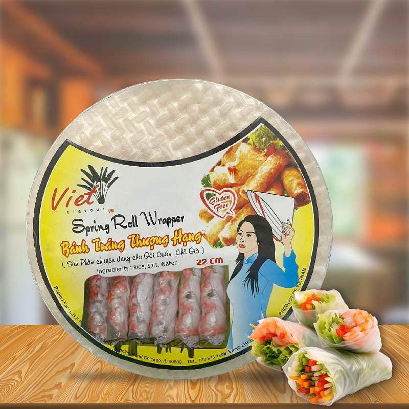春卷皮 * Banh Trang Thuong Hang * 22 厘米 12 盎司