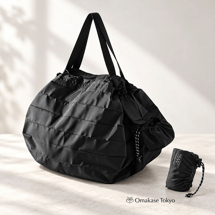 Marna Shupatto 27L Zipper Bag Black 0.39 lb
