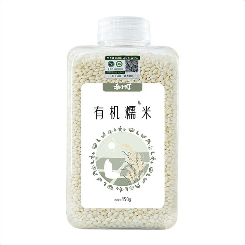 Northeast Organic Glutinous Rice 450g*1 bottle 450 g