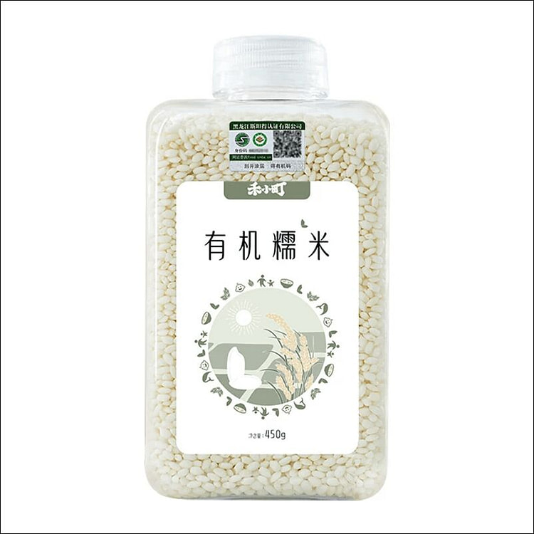 禾小町有机糯米东北鲜香新米450克*1瓶 450 克