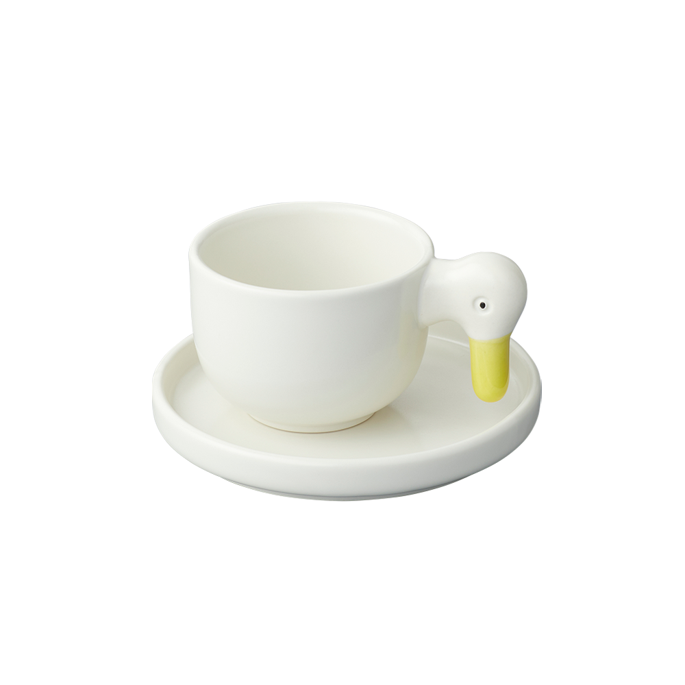 Get Arita ware Duck ceramics Coffee cup set Delivered Weee! Asian Market