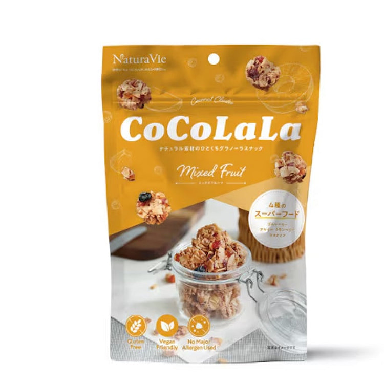 NaturaVie 椰子混合水果格兰诺拉麦片 40 1 份