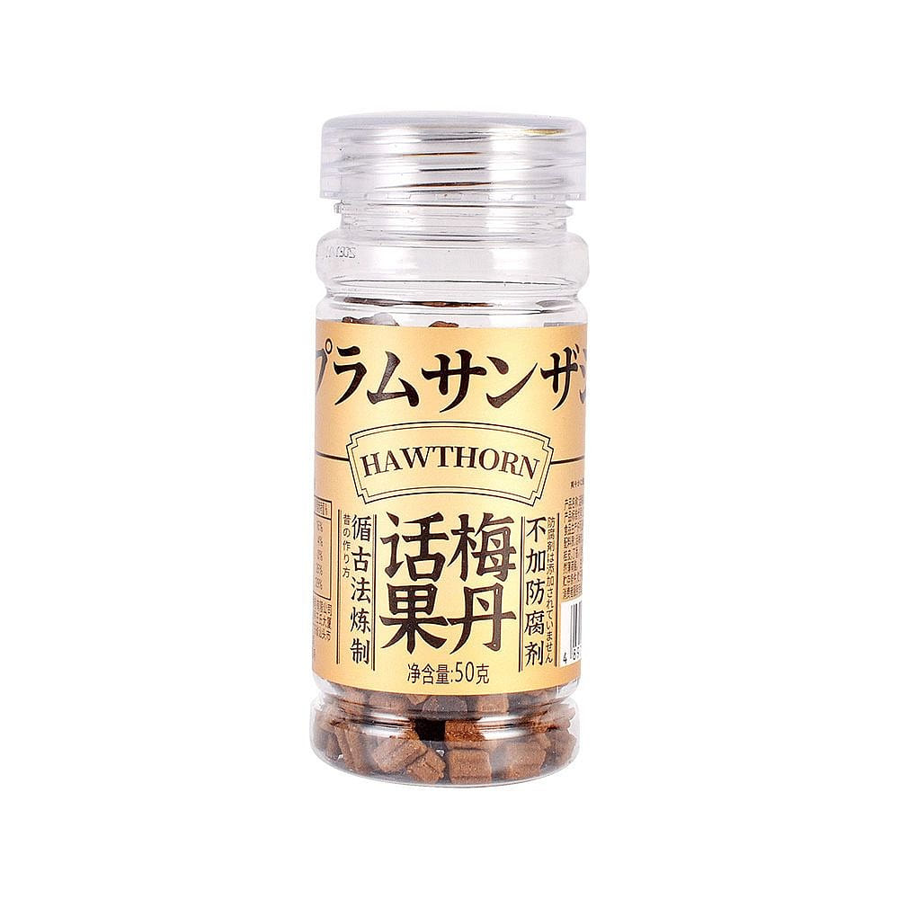 50g of preserved plum candied fruits 50 g