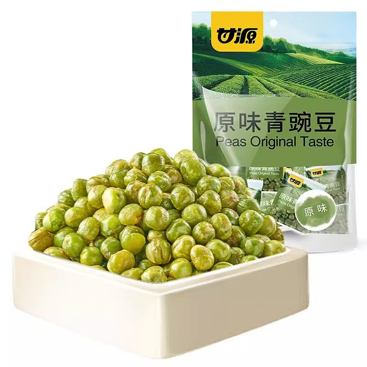 甘源青豌豆原味休闲食品青豆零食包装坚果285g 285 克